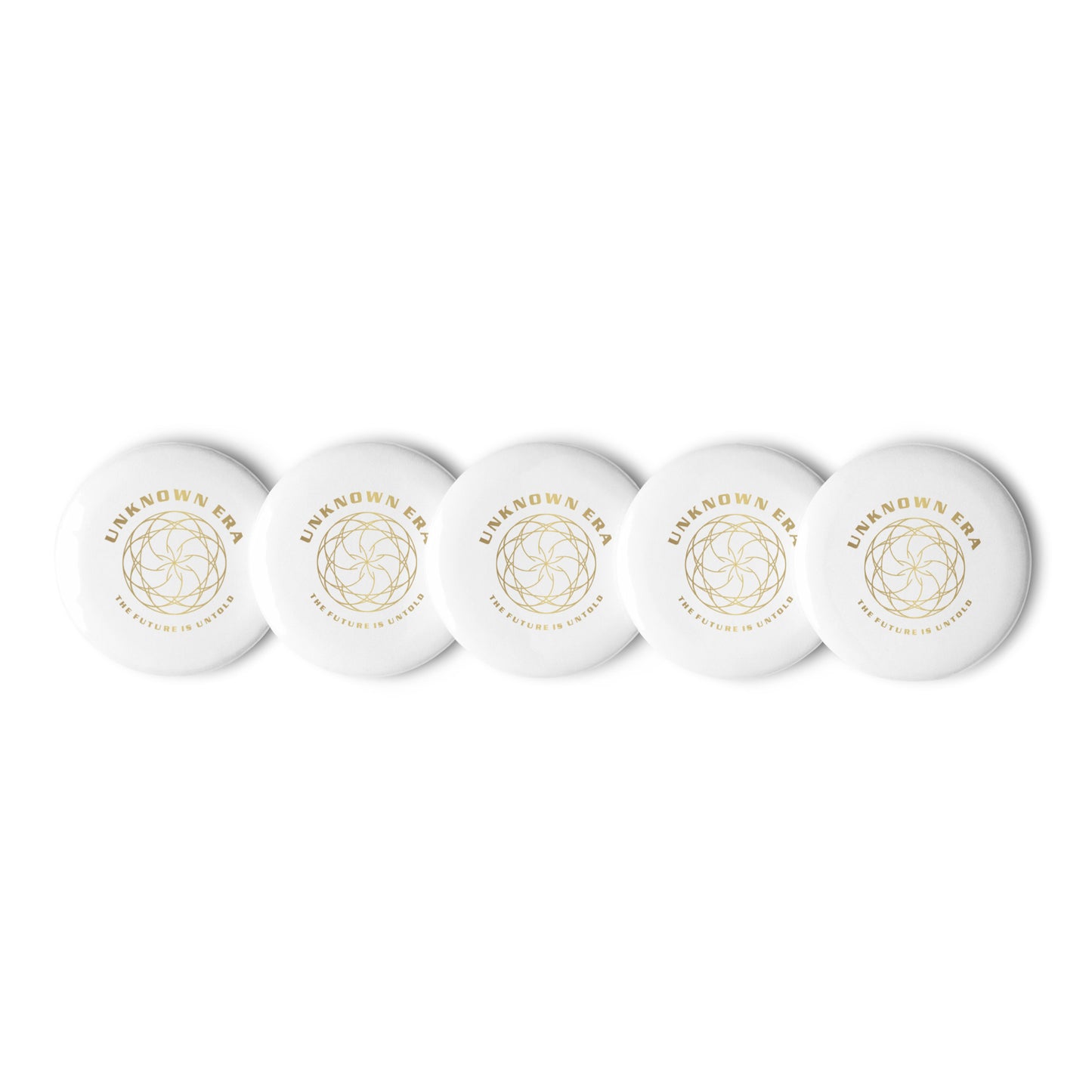 Unknown Era Set of pin buttons