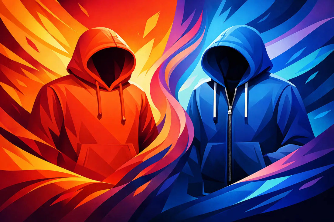 Pullover Hoodies vs Zip Hoodies